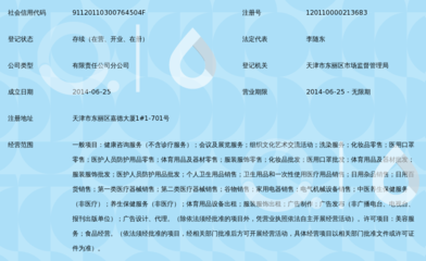 天津秀域健康信息咨询第二十一分公司