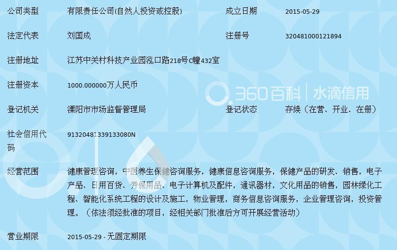 溧阳市康佰健康管理